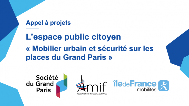 SGP : AAP Mobilier urbain et sécurité sur les places du Grand Paris