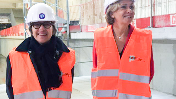 Catherine Guillouard , PDG de la RATP, et Valérie Pécresse, présidente d'Ile-de-France Mobilités. © Jgp