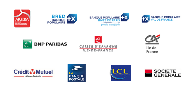 Partenaires charte bancaire CCI Business Grand Paris