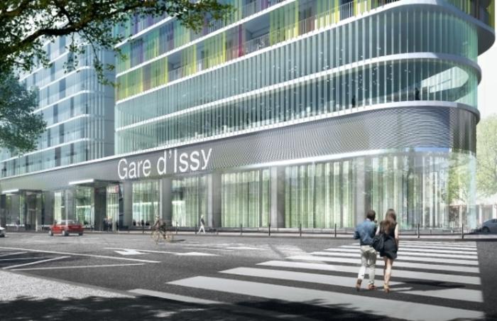 Future gare d'Issy RER.