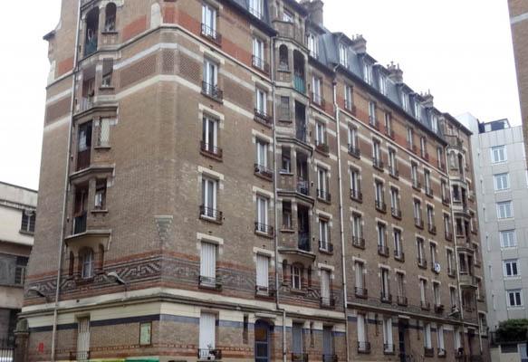 Logements sociaux à Paris.