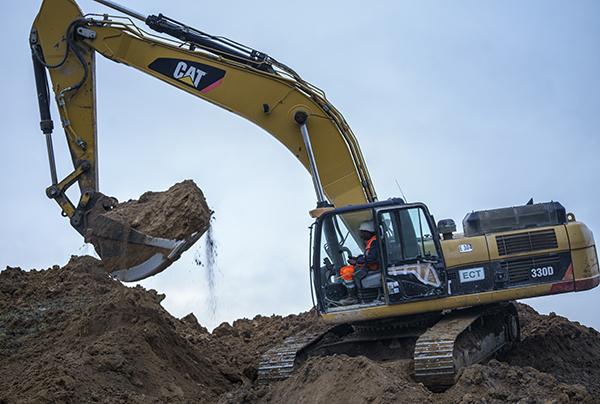 Déblais de chantiers.