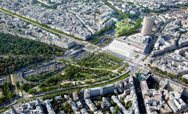 Projet d'aménagement de la Porte Maillot