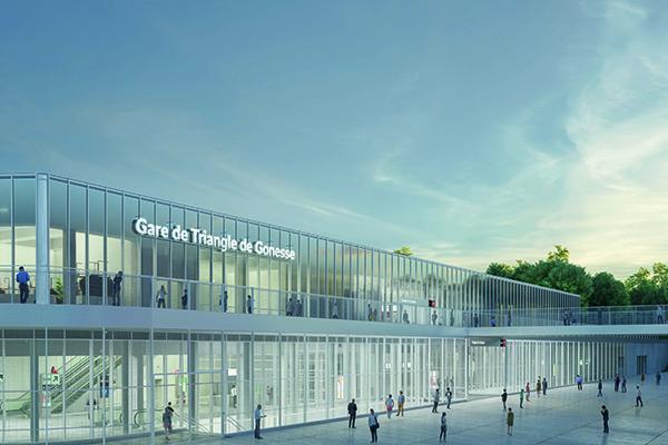 Future gare du Triangle de Gonesse