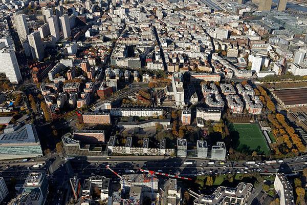 Vue aerienne ZAC