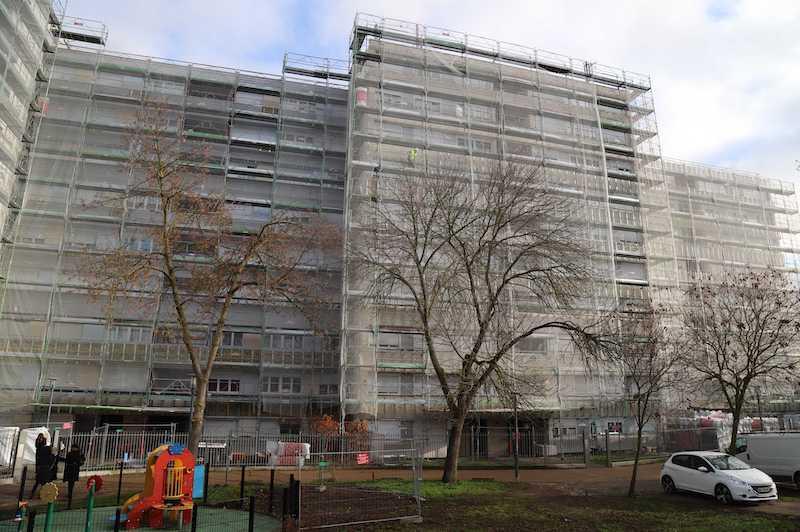 Rénovation dans le quartier Saint-Exupéry à Poissy