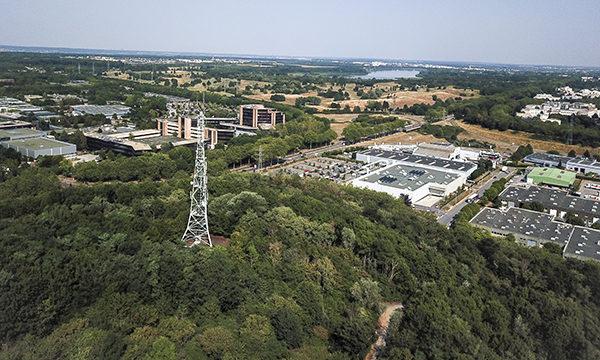 Vue de la colline d'Elancourt.