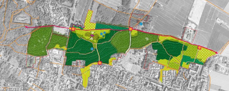 Plan du Mont Griffard.