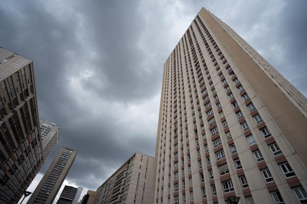 Tours du secteur Olympiades à Paris. 