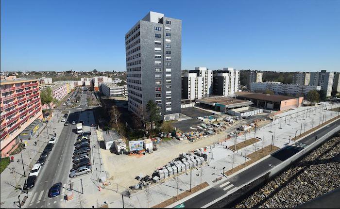 Chantier Coeur de ville à Epinay-sous-Sénart. © Citallios