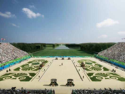 Vue du site de Versailles pour les compétitions d'équitation ©Paris2024