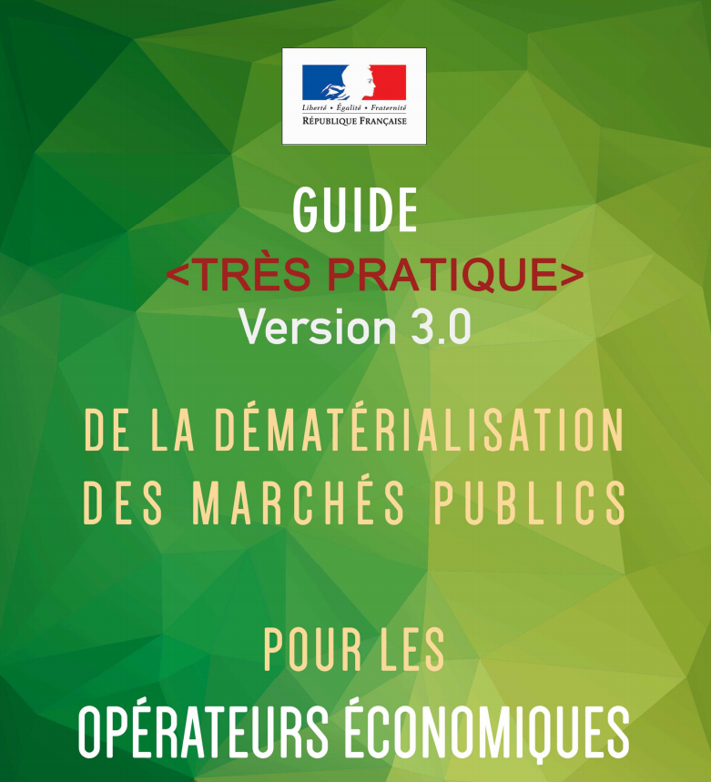 DAJ : Guide de la dématérialisation de la commande publique, janvier 2019