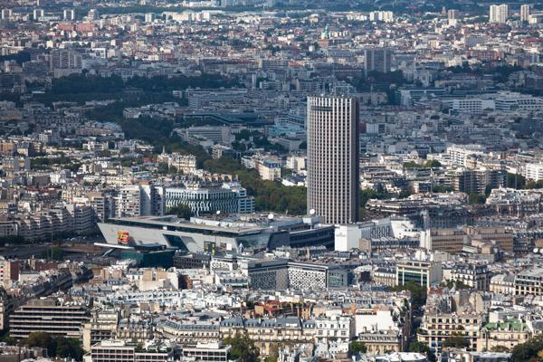 Vue de la Porte Mailot. © Gwengoat