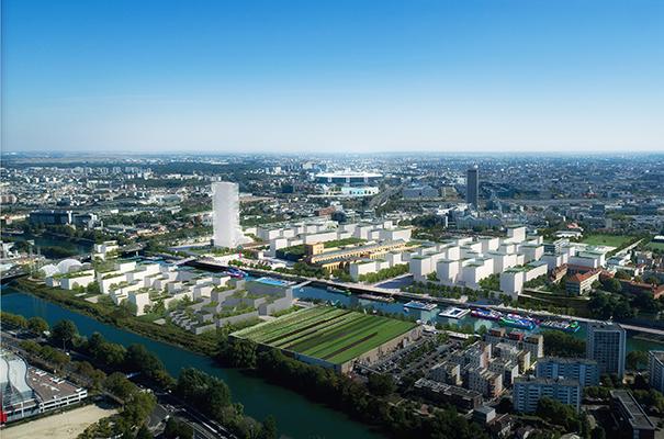 Futur Village des athlètes © Paris 2024