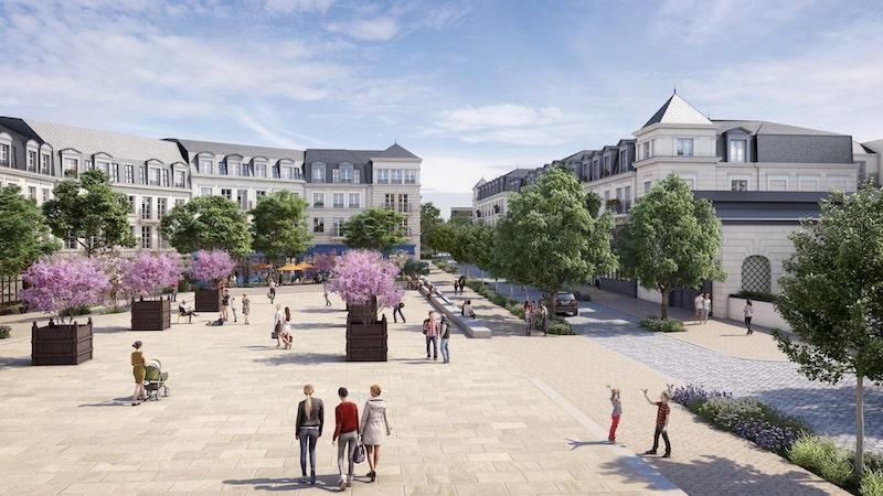 Projet de réaménagement du cœur de ville de L'Haÿ-les-Roses.