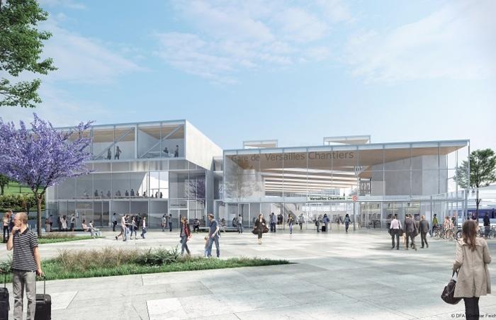 Future gare de Versailles Chantiers.