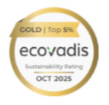 EcoVadis Gold EcoVadis Gold