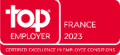 Top EMPLOYER 2023 France (Certified excellence in employee conditions)